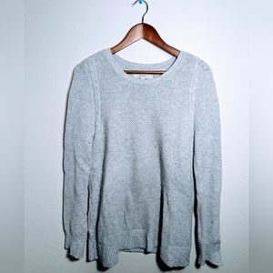Loft Large Grey Sweater